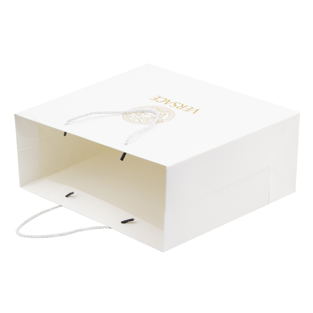 Bolsa de papel navideña personalizada Lipack para regalo con logotipo impreso