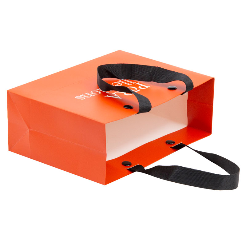 Lipack diseño personalizado bolsa de papel de lujo para regalo con asa