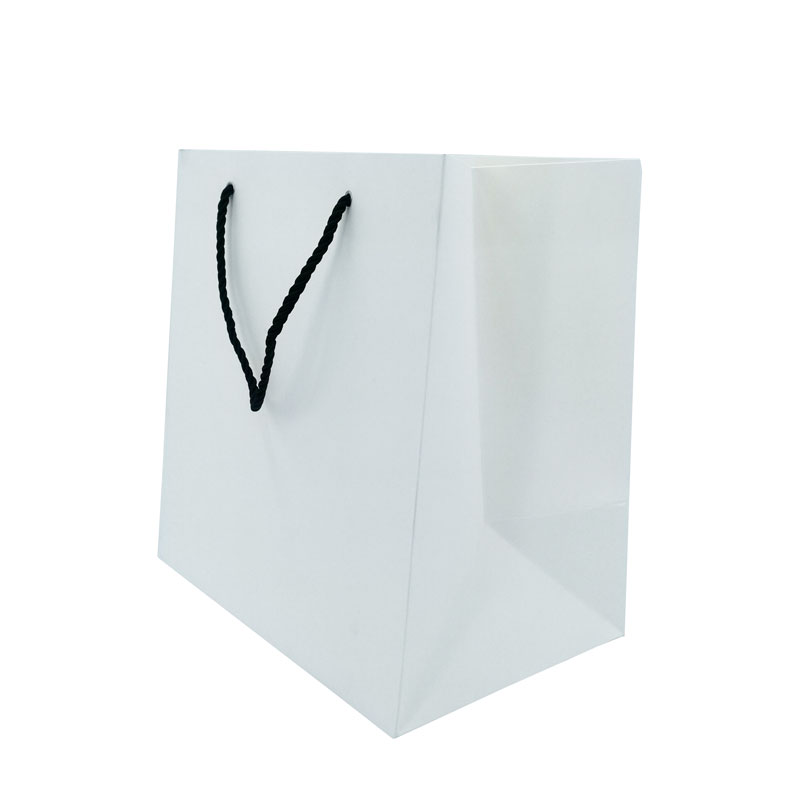 Bolsa de compras de papel grande personalizada Lipack con logotipo impreso
