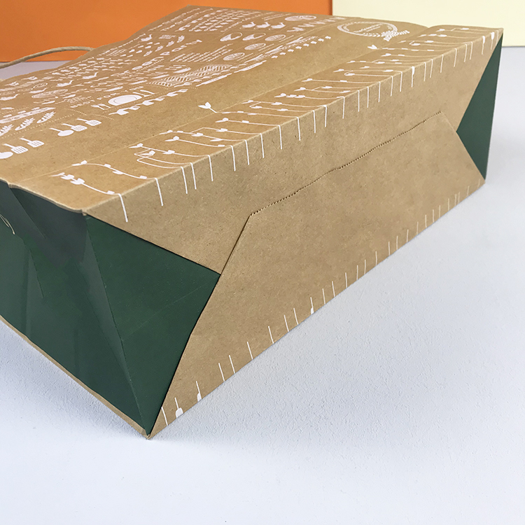 Bolsa de papel Kraft reciclable Custom Cheap Lipack con su propio logotipo