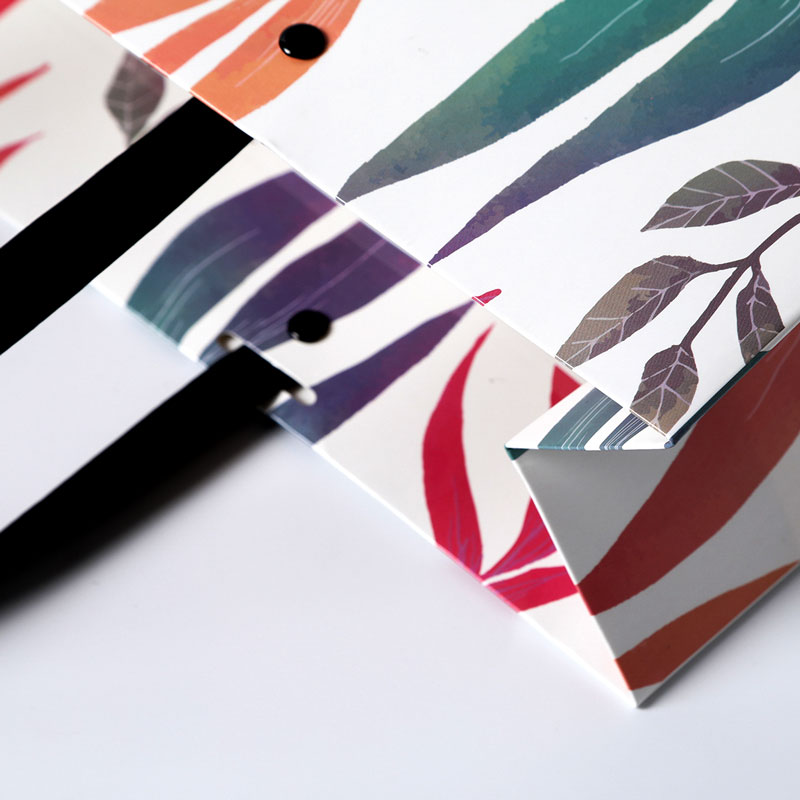 Lipack Custom Art Boutique Bolsa de papel con su logotipo